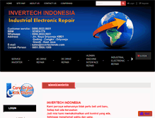 Tablet Screenshot of invertechindonesia.com